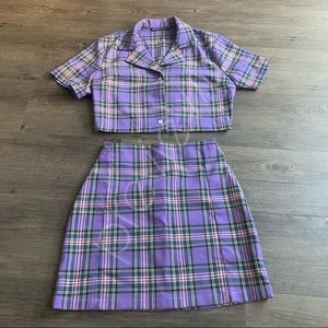 Brandy melville purple set